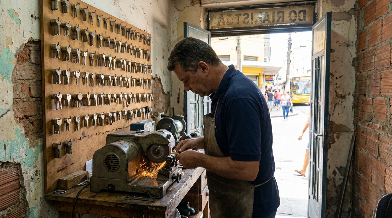Cópia de chave tetra em Botucatu‑SP